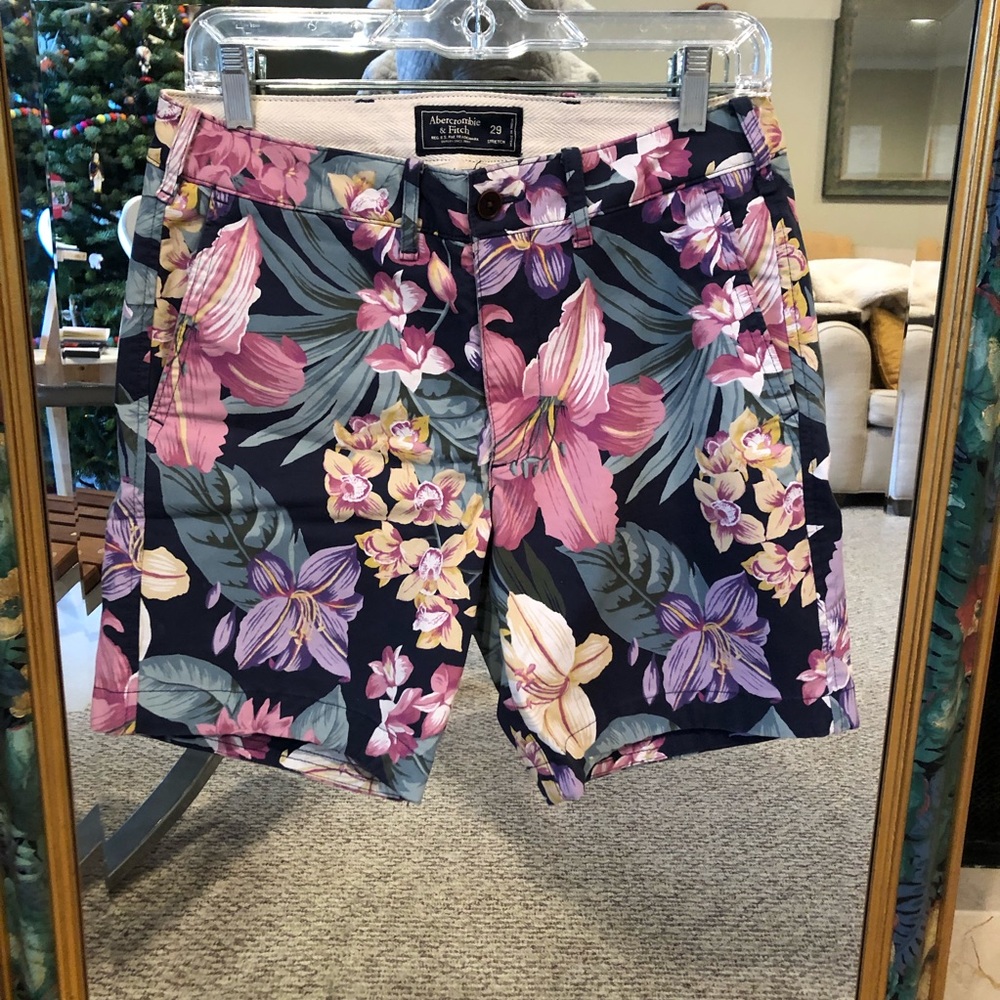 Abercrombie and Fitch Floral Shorts
